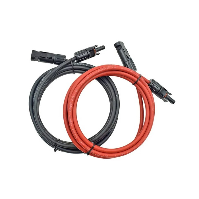 Saulės panelės kabelis, 1.5m, su MC4 jungtimi