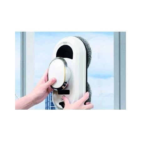 Langų valymo robotas, apvalūs šepečiai