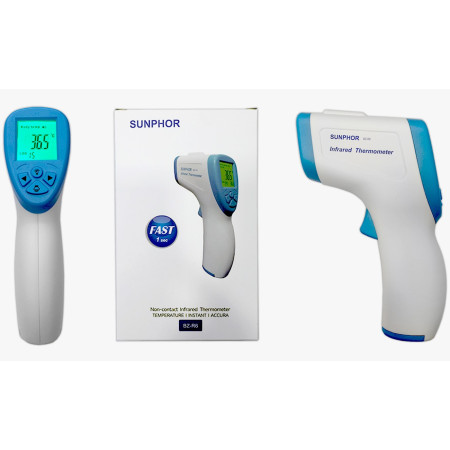 Bekontaktis IR termometras, 25°C-42°C, 1 s