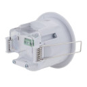 PIR daviklis, 6m, 360°, įleidžiamas, baltas