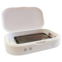 Nešiojamas daugiafunkcis dėklas, UV-C, baltas