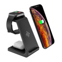 Bevielis įkroviklis, telefono stovelis, 3in1, iPhone'ams