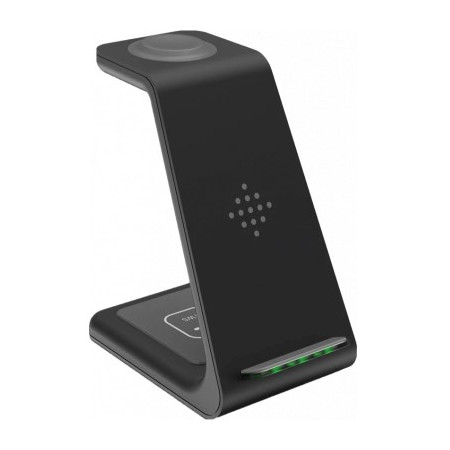 Bevielis įkroviklis, telefono stovelis, 3in1, Samsung'ams