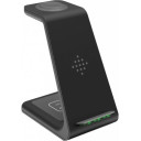 Bevielis įkroviklis, telefono stovelis, 3in1, Samsung'ams