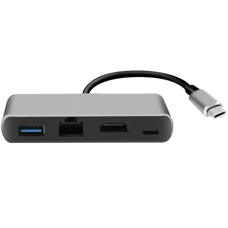 Type-C daliklis, 4in1