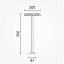 Prožektoriaus laikiklis, 50cm