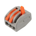 Užspaudžiamas laido sujungimas, 3 gyslos