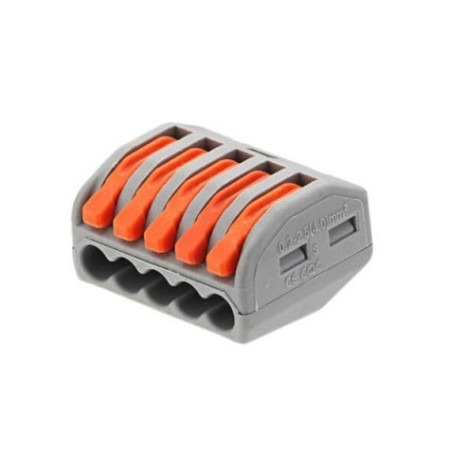 Užspaudžiamas laido sujungimas, 5 gyslos