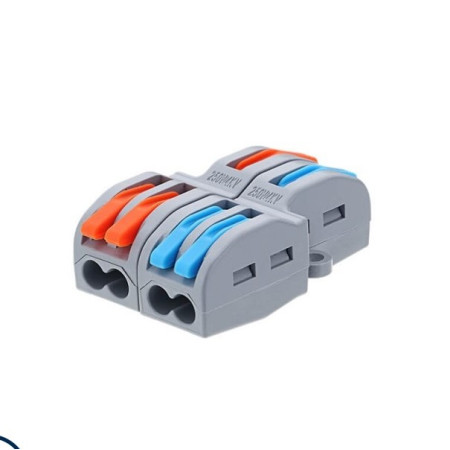 Užspaudžiamas laido sujungimas, 32A, 6 gyslos