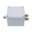 Vandeniui atspari jungčių dėžutė, aliumininė, IP58, 3 terminalai