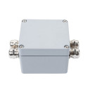 Vandeniui atspari jungčių dėžutė, aliumininė, IP58, 4 terminalai