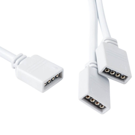 Perėjimas, 1 mamytė, 30cm laidas į 2 mamytės, 4P, AWG24