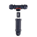 Vandeniui atsparios jungčių dėžutės, plastikinės, IP58, T terminalas