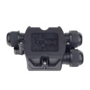 Vandeniui atspari jungčių dėžutė, plastikinė, IP58, 3 terminalai