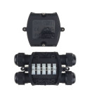 Vandeniui atspari jungčių dėžutė, plastikinė, IP58, 4 terminalai