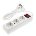 Ilgintuvas, 1.5m, 3 lizdai, su jungtuku