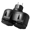 Šakotuvas, 2 lizdai, IP44