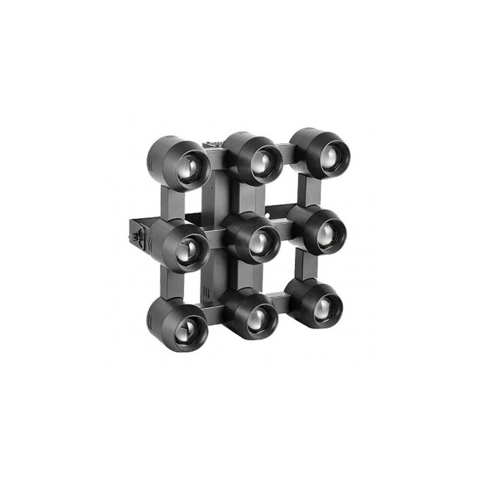 LED spindulių prožektorius, 9x40W