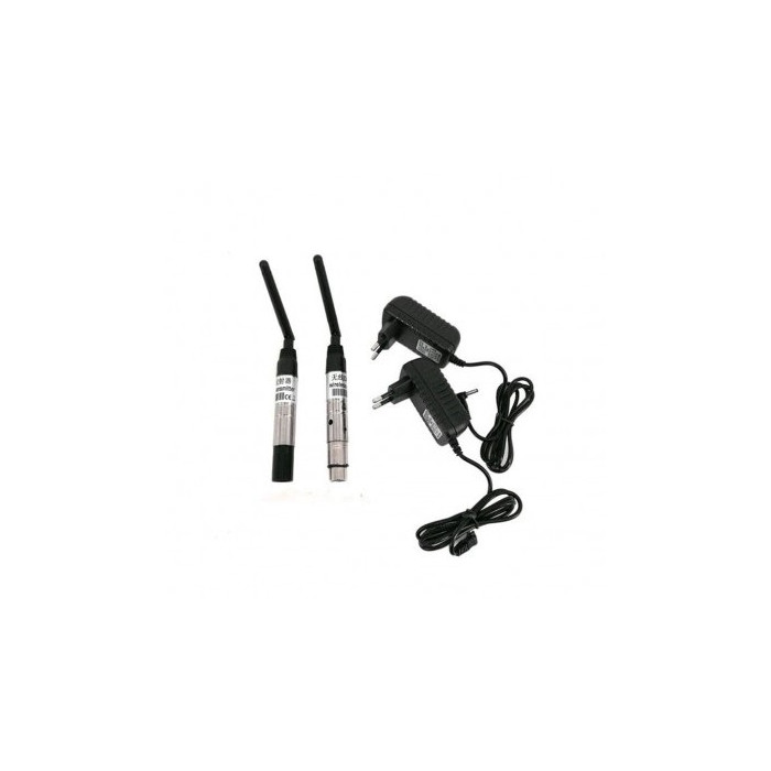 Belaidė siųstuvas/imtuvas sistema, DMX512