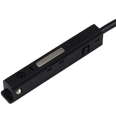 Maitinimo jungtis, 30cm laidas, juoda