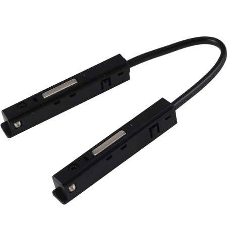 Lankstomas maitinimo sujungimas, 11.7cm laidas, juodas