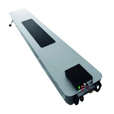 Dviejų šepečių valymo/plovimo robotas, 2x2384mm, 200W, 24V, 20Ah