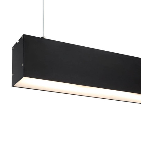 Profilis LED juostai, paviršinis, prie grindų, juodas, baltas dangtelis