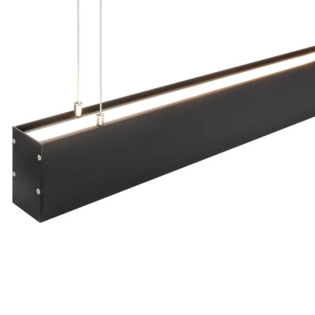 Profilis LED juostai, paviršinis, prie grindų, juodas, baltas dangtelis