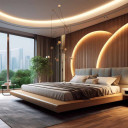 Profilis LED juostai, priglaistomas, baltas, juodas dangtelis, lenkiamas