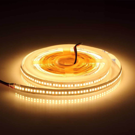 LED juosta, 18W/m, 2340Lm/m, 24V, šilta balta šviesa