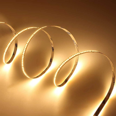 LED juosta, 18W/m, 2340Lm/m, 24V, šilta balta šviesa