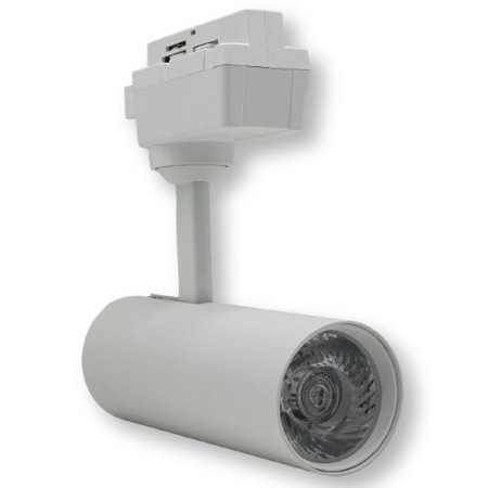 LED bėginis šviestuvas, 1F, 12W, 1200Lm, baltas, neutrali balta šviesa