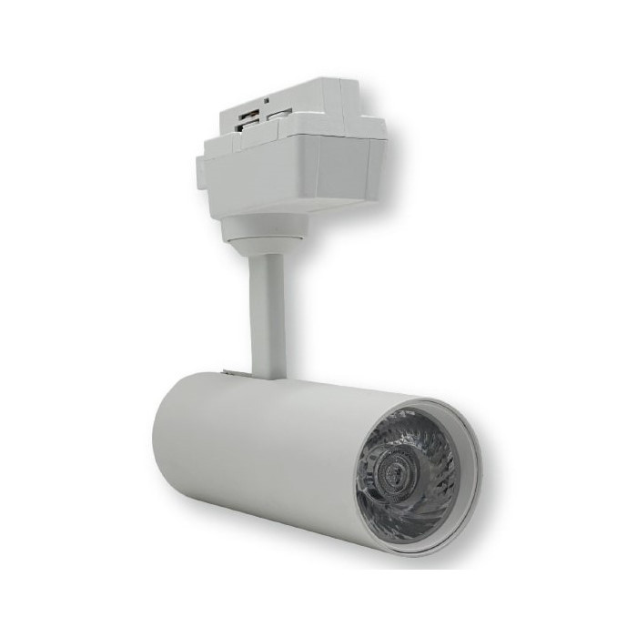 LED bėginis šviestuvas, 1F, 12W, 1200Lm, baltas, šilta balta šviesa