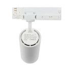 LED bėginis šviestuvas, 3F, 20W/25W/30W, 90Lm/W, baltas, CCT spalvos