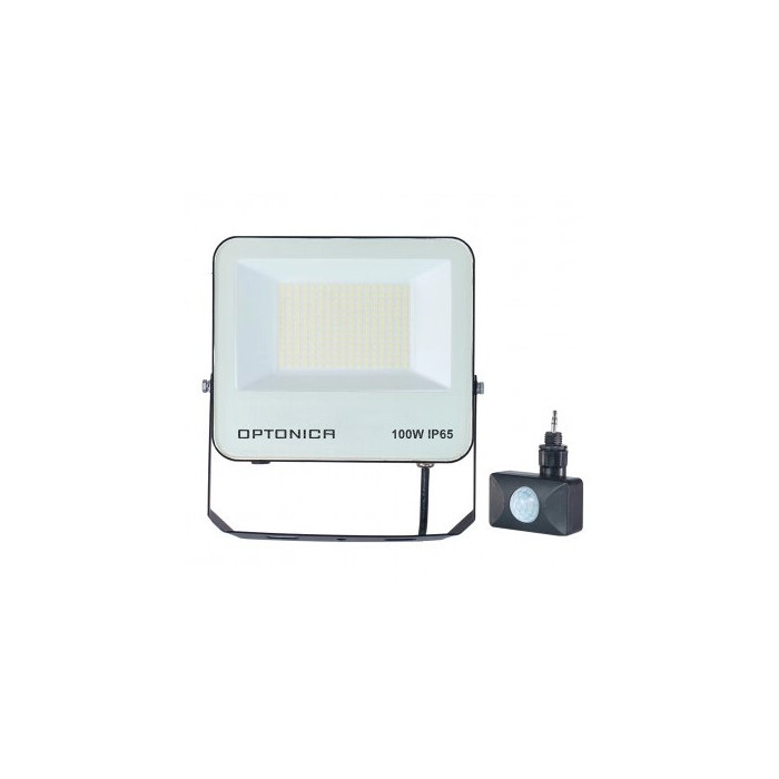 LED prožektorius, juodas, 90Lm/W, 100W, CCT 3000K-6000K