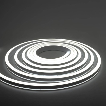 LED juosta, Flex Neon, 10W/m, 300Lm/m, 24V, šalta balta šviesa