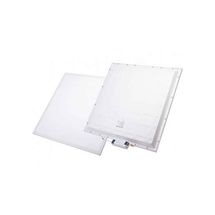 LED panelė, 60x60, 36W, su maitinimu, šilta balta šviesa