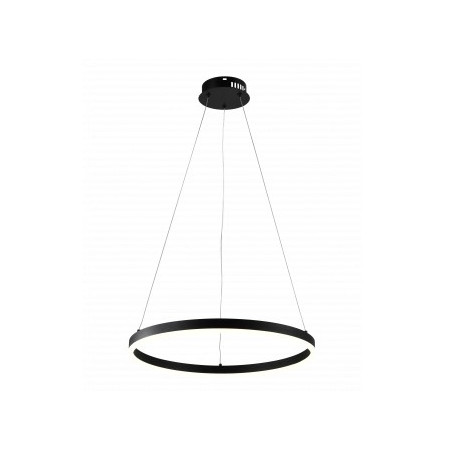 LED pakabinamas šviestuvas, 22W, juodas, šilta balta šviesa