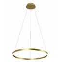 LED pakabinamas šviestuvas, 22W, satino aukso, šilta balta šviesa