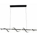 LED pakabinamas šviestuvas, 30W, juodas smėlis, šilta balta šviesa