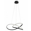 LED pakabinamas šviestuvas, 30W, juodas smėlis, šilta balta šviesa