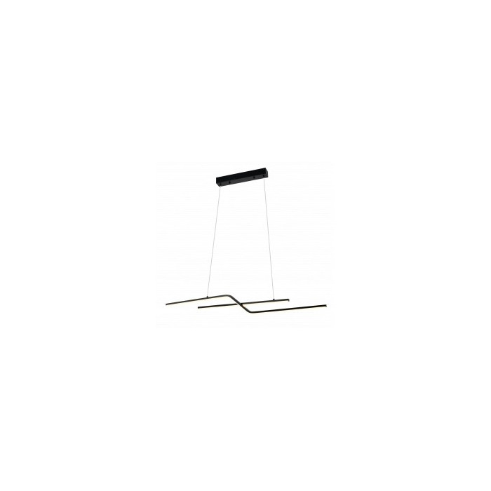 LED pakabinamas šviestuvas, 13W, juodas smėlis, šilta balta šviesa