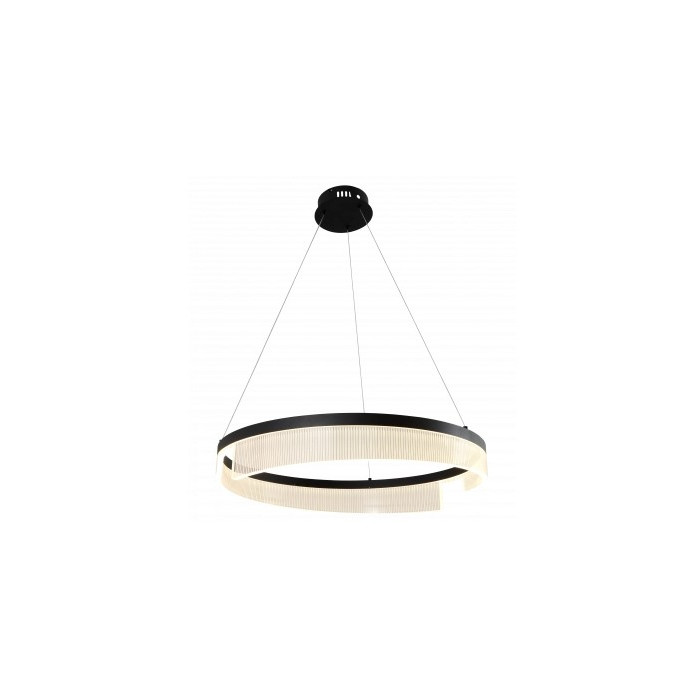 LED pakabinamas šviestuvas, 23W, juodas smėlis, šilta balta šviesa