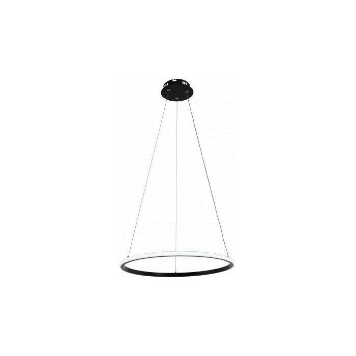 LED pakabinamas šviestuvas, 30W, juodas, dimeriuojamas, nuotolinis valdymas, CCT