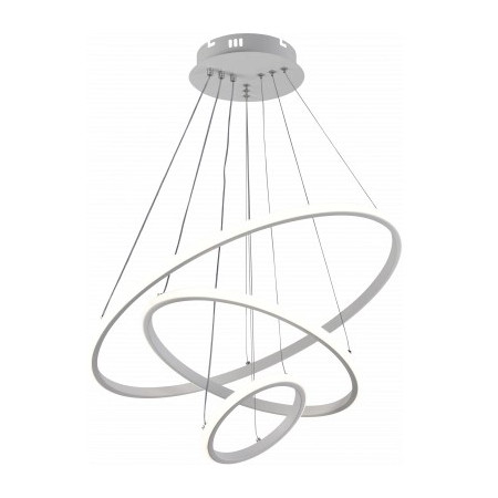 LED pakabinamas šviestuvas, 78W, baltas, dimeriuojamas, nuotolinis valdymas, CCT