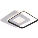 LED lubų šviestuvas, 60W, baltas/juodas, dimeriuojamas, nuotolinis valdymas, CCT