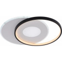 LED lubų šviestuvas, 54W, baltas/juodas, dimeriuojamas, nuotolinis valdymas, CCT