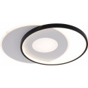 LED lubų šviestuvas, 54W, baltas/juodas, dimeriuojamas, nuotolinis valdymas, CCT