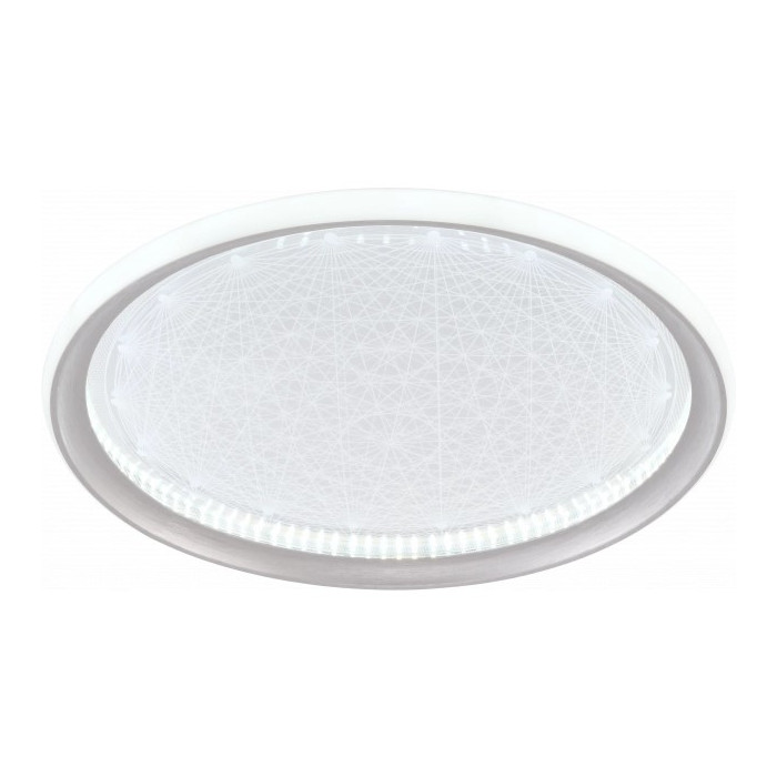 LED lubų šviestuvas, 42W, sidabrinis, dimeriuojamas, nuotolinis valdymas, CCT