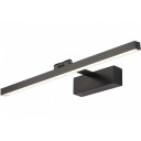 LED sieninis šviestuvas, juodas, 14W, neutrali balta šviesa